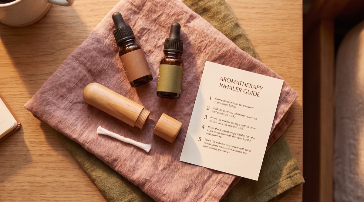 How to Use a Personal Aromatherapy Inhaler